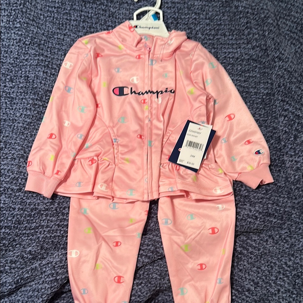 Champion Pink Tracksuit for Kids